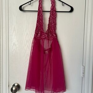 Victoria's Secret Pink Lace Chemise